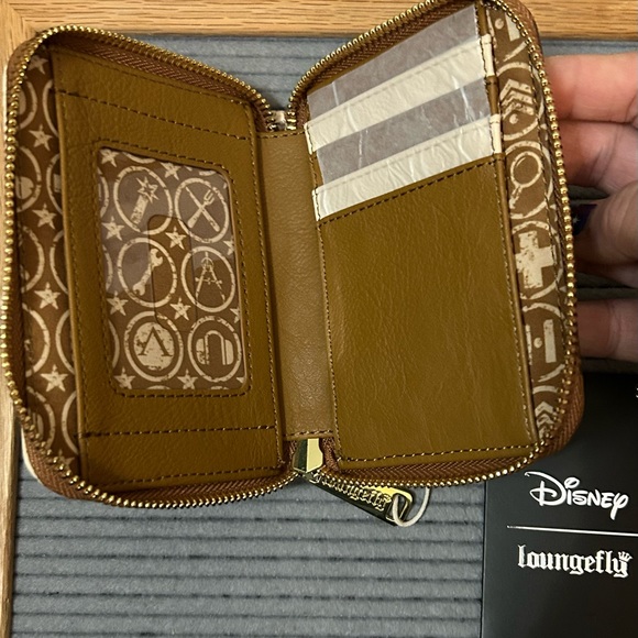 NWT Loungefly Disney Atlantis: The Lost Empire Milo Small Zip Wallet - Picture 4 of 4